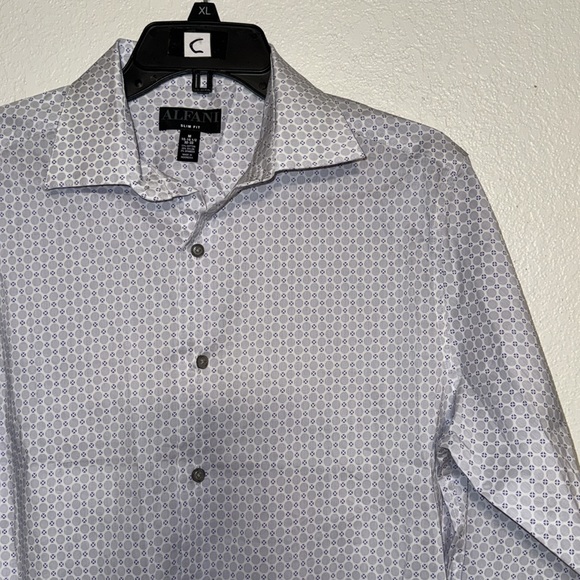New Alfani Button Down Shirt - Picture 6 of 16